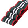 4.0cm Striped Polyester Knitted Tape | Single-Side Garment Edge Trim | Printable