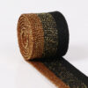 2.5cm Non-Elastic Polyester Knitted Tape with Metallic Thread | Warp Knit Trim for Pants