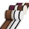 Polyester Elastic Striped Knitted Tape 4.0cm | Side Trim