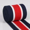 Polyester Elastic Striped Knitted Tape 5cm 6.5cm 7.5cm