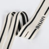 New 4cm Rib Jacquard Split Trim Polyester Elastic Side Tape