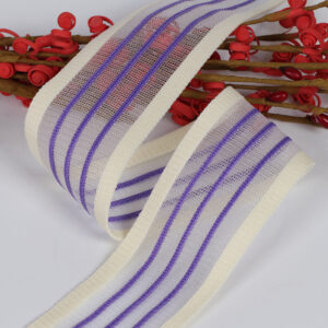 4cm Breathable Polyester Fishnet Knit Tape for Pants