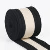 4cm Thick Jacquard Rib Knit Tape for Sports Pants