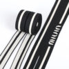 New 4cm Rib Jacquard Split Trim Polyester Elastic Side Tape