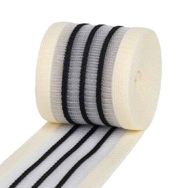 4cm Breathable Polyester Fishnet Knit Tape for Pants