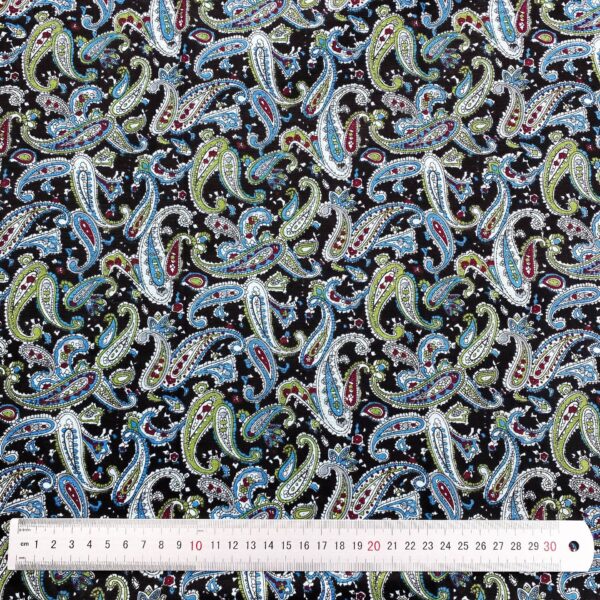 Cotton Paisley Floral Print Fabric — Summer Kids & Women Wear