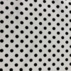 Cotton Polka Dot Printed Fabric — White Dress Material