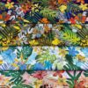 Cotton Tropical Print Fabric — Beachwear & Summer Apparel