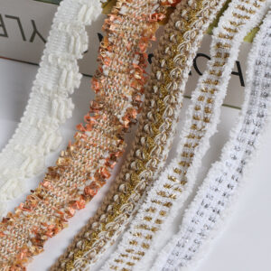 Korean Chanel Style Fringe Braided Lace Trim
