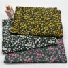 Cotton Poplin Floral Print Fabric — Summer Pastoral Style DIY Cloth