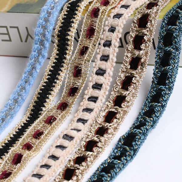 主图-01 Chanel Style Fuzzy Braid Trim for Women’s Jackets & Dresses