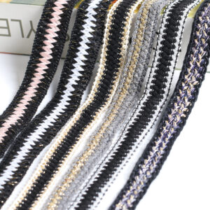Chanel Style Metallic Braid Trim for Women’s Jackets & Dresses