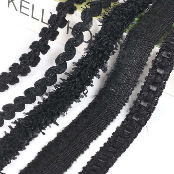 Korean Ethnic-Style Chanel Trim with Metallic Threads