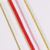 Metallic Polyester Piping Trim for Bedding & Apparel