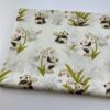 Cotton Digital Print Fabric Panda Cartoon — Soft Kidswear Textile