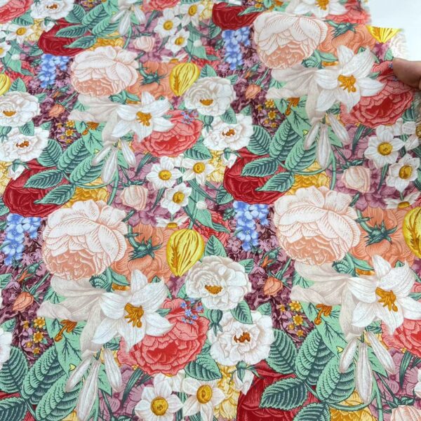 Cotton Digital Print Fabric — Soft Apparel & DIY Cloth
