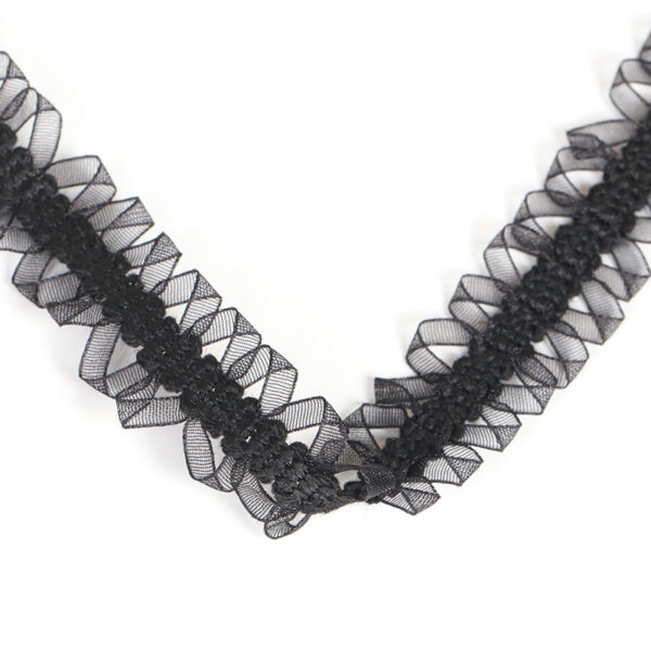 Korean Ethnic-Style Chanel Trim with Metallic Threads