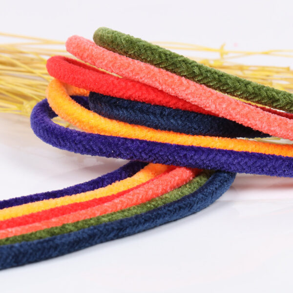 Fuzzy Chenille Piping Cord for Hoodies & Apparel Trim