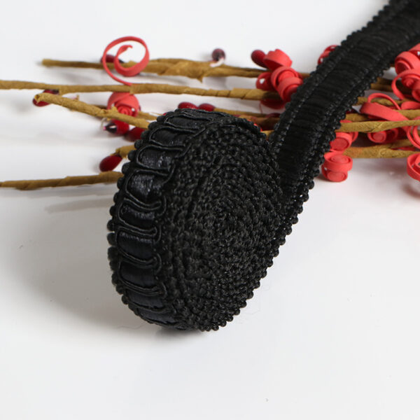 Chanel Style Fringe Edge Metallic Trim for Women’s Fashion