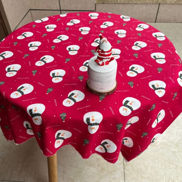 Christmas Cotton Print Fabric — Digital Print DIY Sewing Cloth