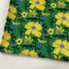 100% Combed Cotton Poplin Fabric — Floral Print for Summer Dresses