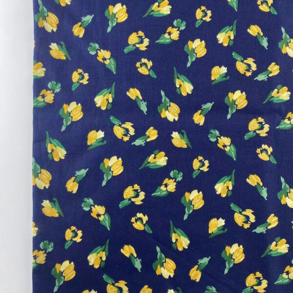 100% Cotton Floral Printed Fabric — Summer Dress Material