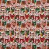 Christmas Cotton Print Fabric — Digital Print DIY Sewing Cloth