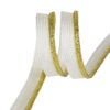 Gold Silver Polyester Piping Trim for Pajamas & Bags