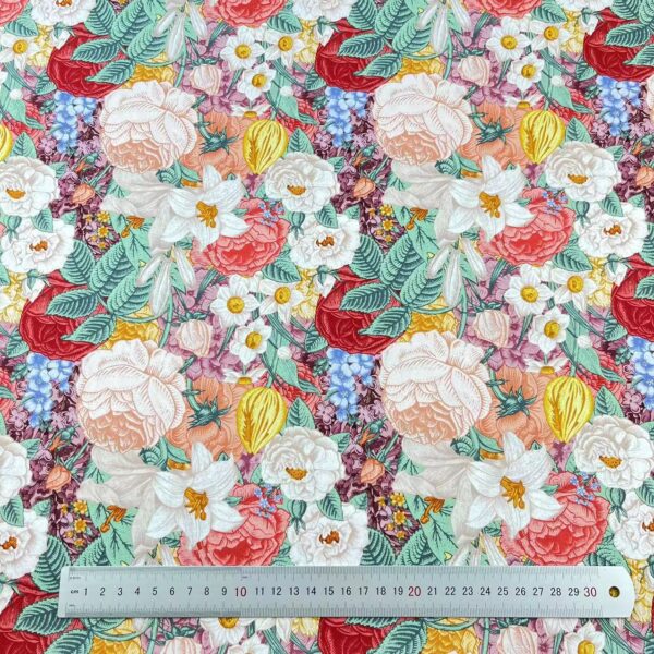 Cotton Digital Print Fabric — Soft Apparel & DIY Cloth