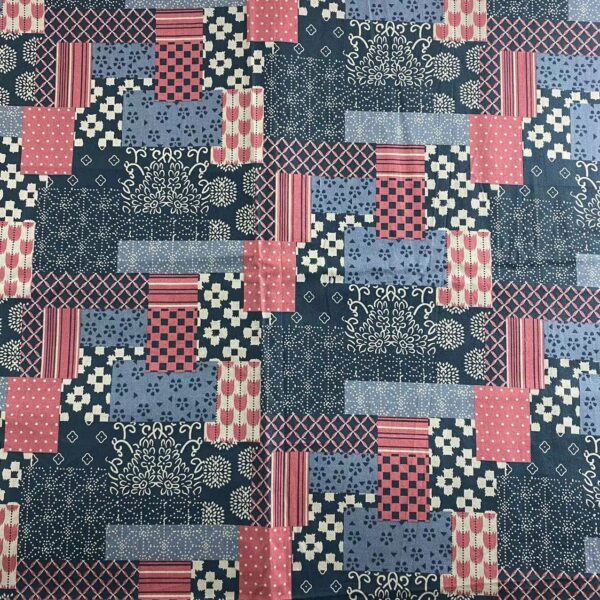 Cotton Poplin Printed Patchwork Fabric — DIY & Apparel