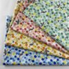 100% Cotton Printed Poplin Fabric — Small Floral Spring Summer Style
