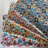 100% Cotton Printed Poplin Fabric — Small Floral Shirt & Dress Material
