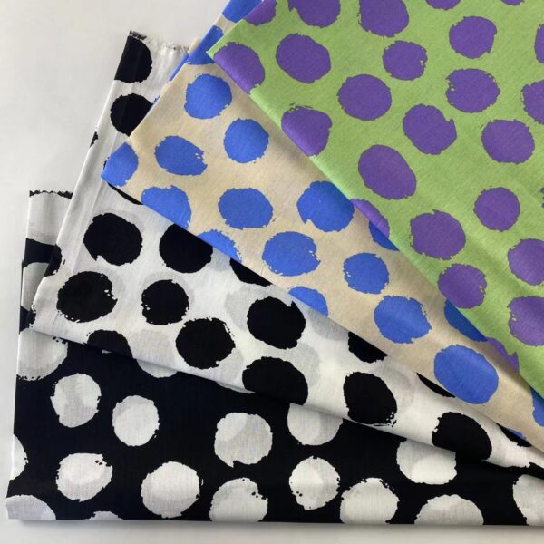 Cotton Polka Dot Poplin Fabric — Spring/Summer Dress & Shirt Material