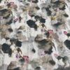 Cotton Digital Printed Fabric — Vintage Chinese Ink Style — Summer Clothing & Home Decor
