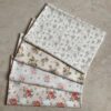 100% Cotton Digital Small Floral Print Fabric — Korean INS Style DIY Textile