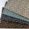 Cotton Poplin Printed Fabric – Small Floral Pastoral Style for Dresses, Kidswear & Homewear