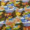 3D Oil-Painting Pastoral Cartoon Cotton Fabric — Qipao, Dresses & Kidswear