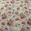 3D Oil-Painting Birthday Cake Cotton Fabric — Kids & Women’s Dresses