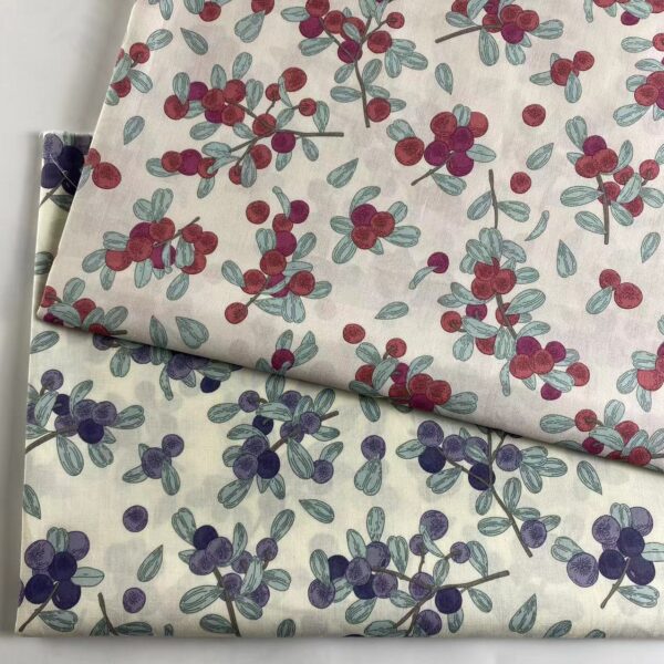 Spring Summer Small Floral Cotton Poplin Fabric — Lightweight Printed Fabric for Dresses, Kidswear & Anti-Mosquito Pants