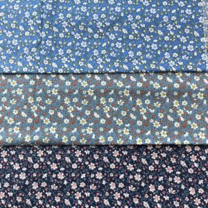 100% Cotton Countryside Floral Fabric — Spring/Summer DIY Sewing Material