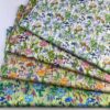 Korean Style Cotton Poplin Floral Printed Fabric – Summer Dress Material