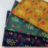 Retro Flannel Cotton Floral Fabric – Thick Brushed Cotton for Jackets & DIY Crafts