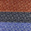 High-Density Brushed Cotton Floral Fabric – Thick Cotton for Kidswear & Autumn Clothing