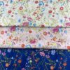Fresh Floral Cotton Poplin Fabric – Lightweight Printed Cotton for Dresses & Kidswear