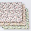 Pastoral Floral Printed Cotton Poplin Fabric – 100% Cotton for Summer Dresses & Kidswear