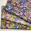 Vintage Floral Cotton Poplin Fabric – 100% Cotton Country Style Fabric for Dresses & Homewear