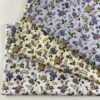 Small Floral Cotton Poplin Fabric – 100% Cotton Reactive Print for Dresses & Kidswear