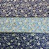 100% Cotton Printed Poplin Fabric – Vintage Floral Dress Material