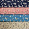100% Cotton Printed Poplin Fabric – Country Floral Dress Material