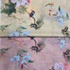 100% Cotton Digital Printed Fabric – Chinese Ink Wash Style Pattern